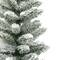 3ft., 4ft., & 5ft. Unlit Flocked Artificial Potted Christmas Trees
